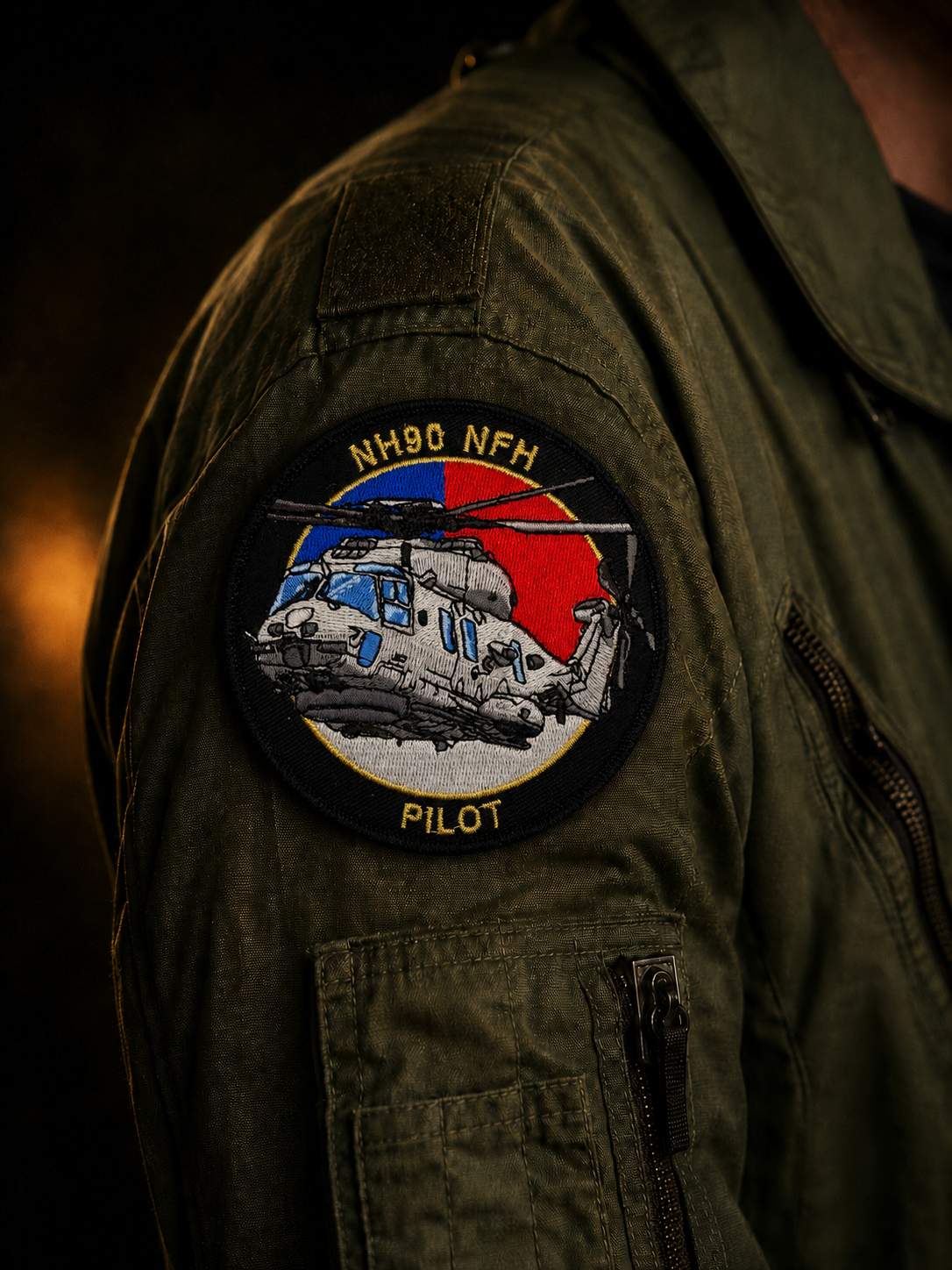860SQN Patch Type  NH90 (PILOT)