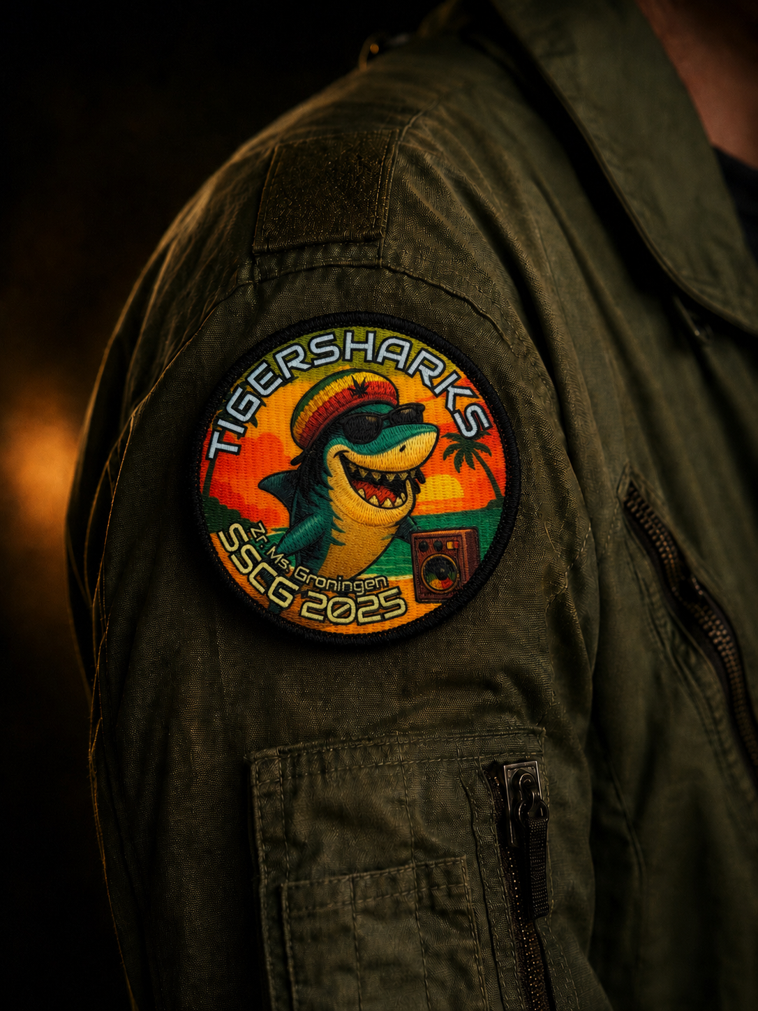 860SQN Patch Tigersharks Summer Edition