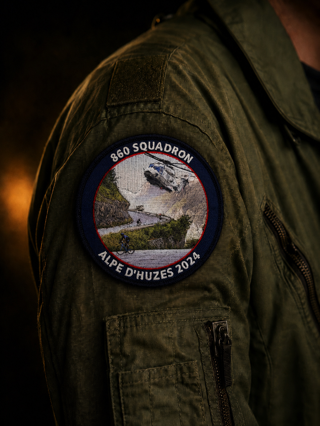 860SQN Patch Alpe d'HuZes 2024