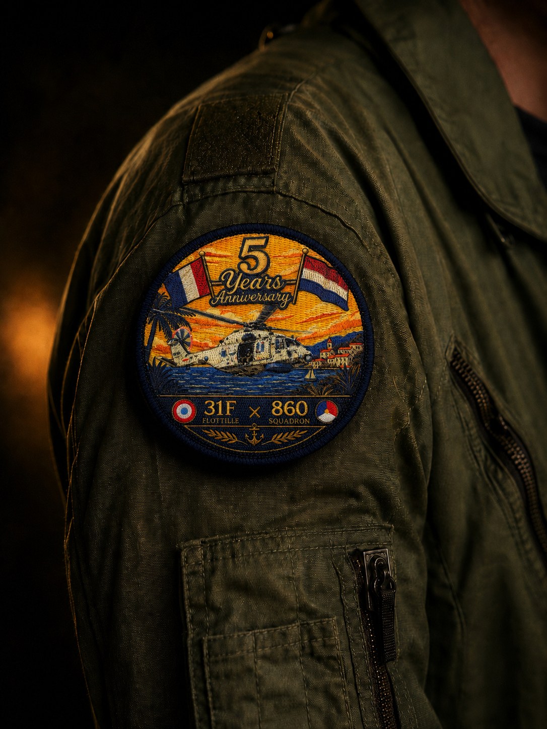 860SQN Patch Squale 2026 (5 Years)