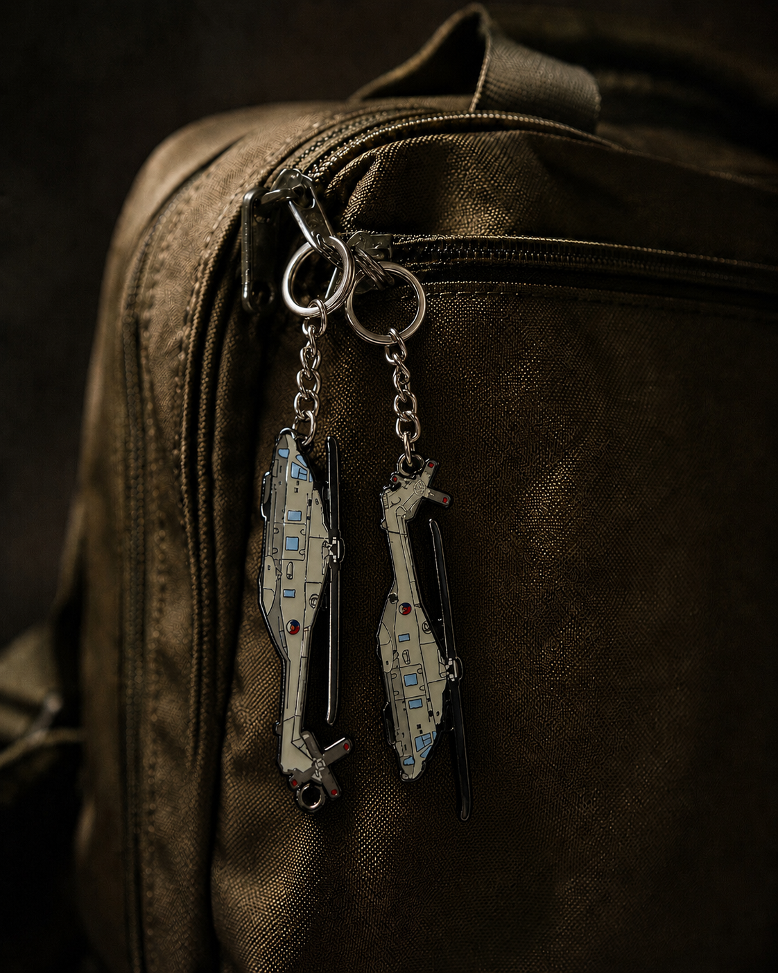 860SQN Key Ring Metal NH90