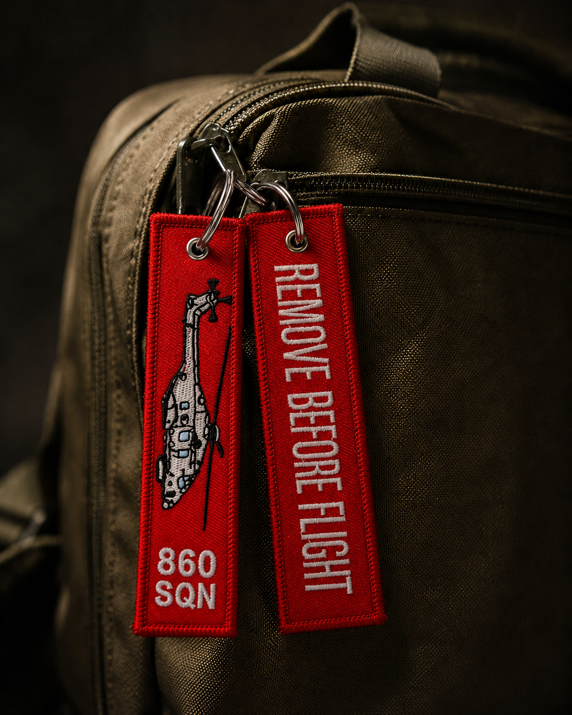 860SQN Key Ring Streamer